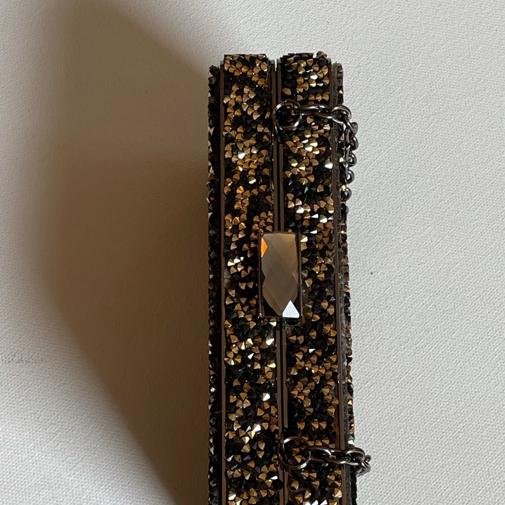 SONDRA ROBERTS - GOLD EVENING BAG - Picture 9 of 10